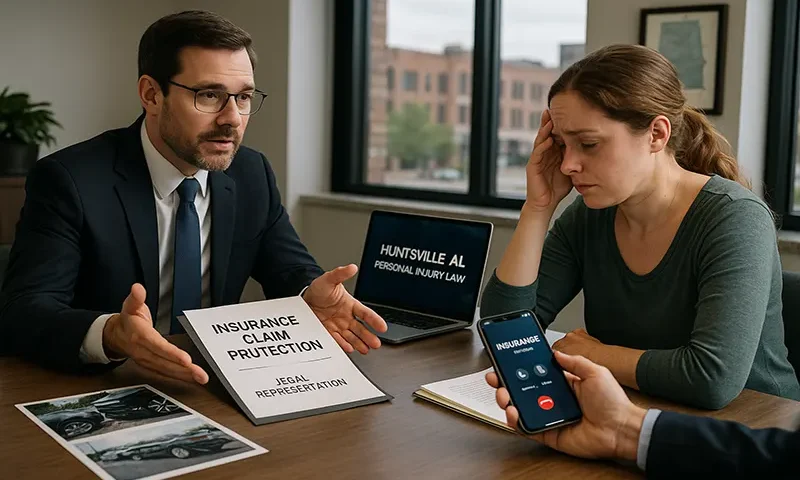 How a Car Accident Attorney near Me Protects You from Insurance Pressure in Huntsville AL