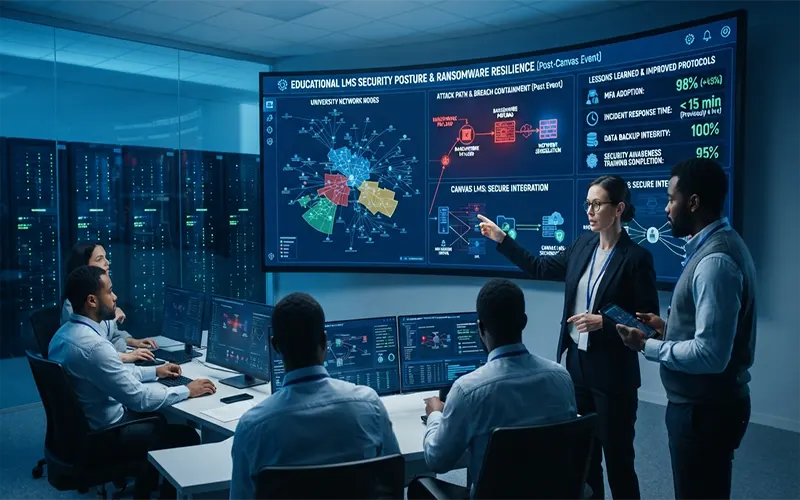 Lessons Learned from the Canvas Learning Management System Ransomware Attack and Data Breach