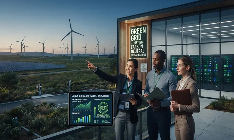 Starting a Carbon Neutral Green Web Hosting Business with Renewable Energy Certificates