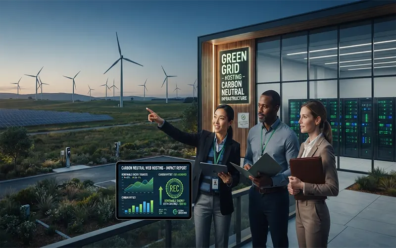 Starting a Carbon Neutral Green Web Hosting Business with Renewable Energy Certificates