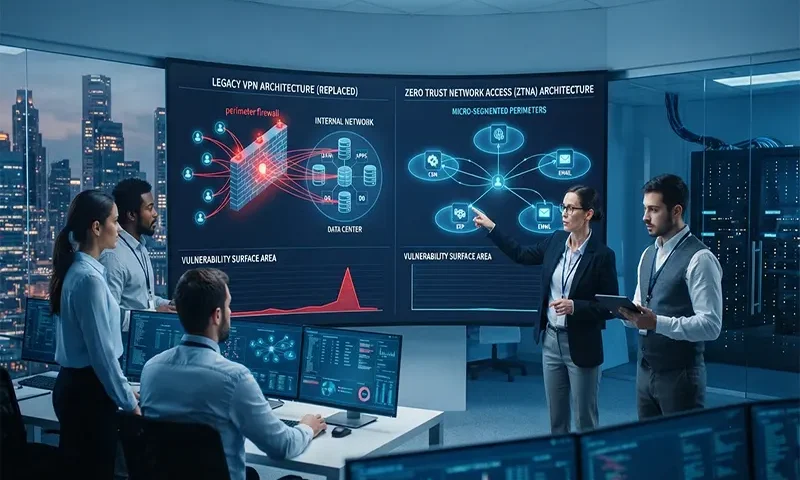 Why Enterprise Organizations Are Replacing Legacy VPNs with Zero Trust Network Access Architectures